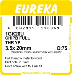 1GK20 - Chipboard Screw -1GK20_label_T